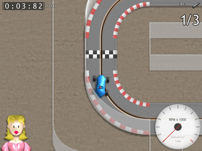 Racing Pitch game screenshot