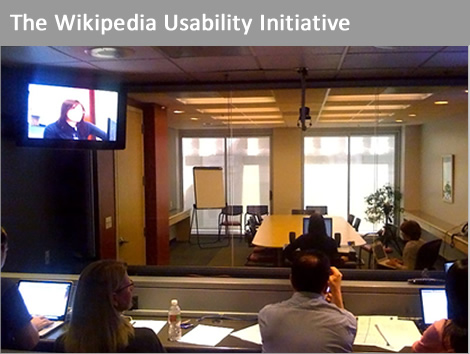 The wikipedia usability initiative